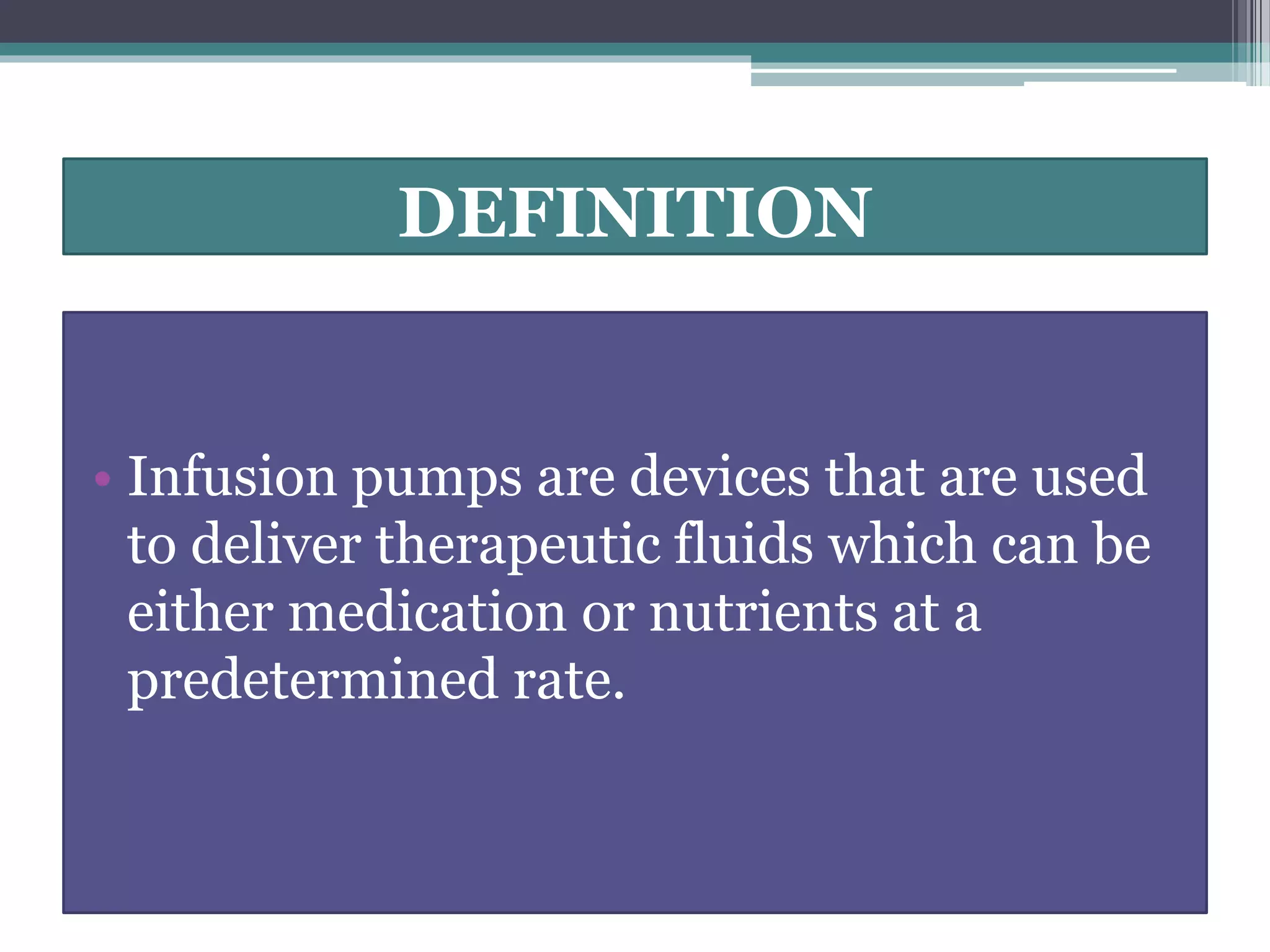 Infusion Pump PPT