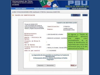 Ppt  Inscripcion  Psu 2009