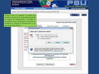 Ppt  Inscripcion  Psu 2009