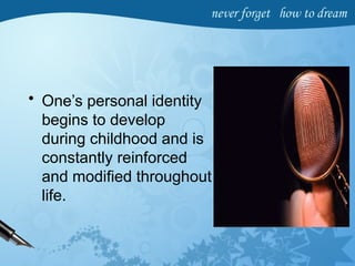 ppt in self concept.and dimensions of self conceptptx | PPTX