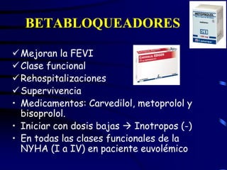 Inotropos insuficiencia cardiaca Semiologia Cardiovascular | PDF