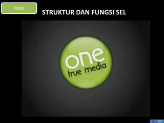 VIDEO 
STRUKTUR DAN FUNGSI SEL 
EXIT 
 