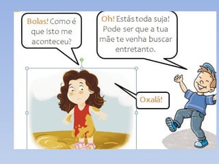 Powerpoint sobre palavra - a interjeição