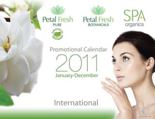Promotion Calendar 2011 - International Retail