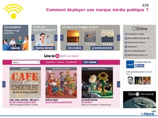 #capcom14
AT8
Comment dé ployer une marque mé dia publique ?
 
