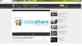 [PPT] "Introducing SlideShare" - Harmon M.