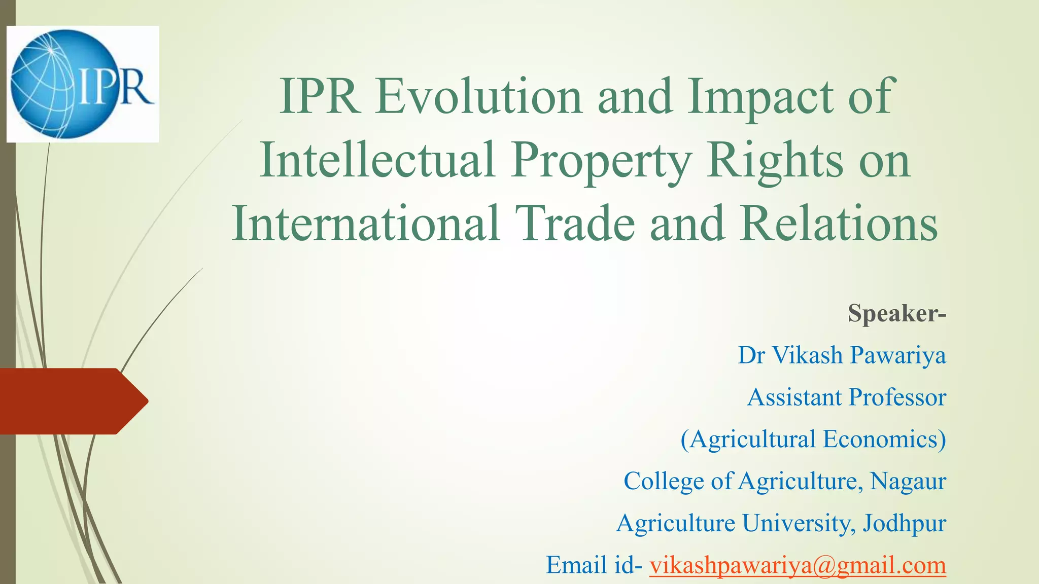 ppt ipr.pptx | Law