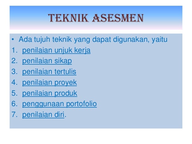 Ppt evaluasi pembelajaran
