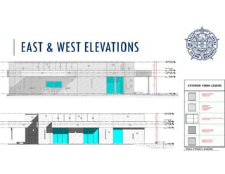 EAST & WEST ELEVATIONS
 