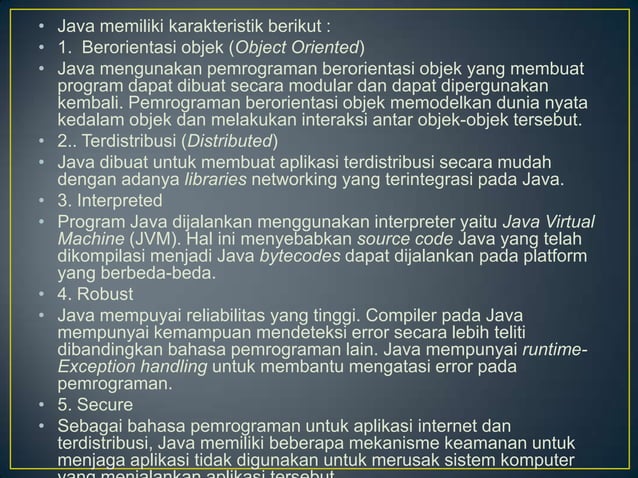 Ppt java | PPT
