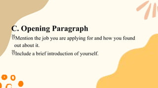 Job Paragraph power pointJ OF JOB APPLICATION LETTER.pptx