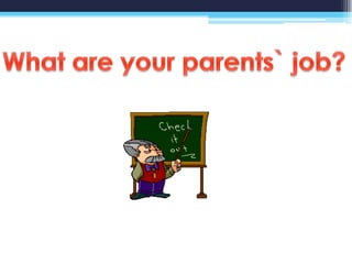 Ppt jobs and occupations