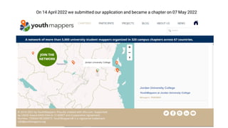 On 14 April 2022 we submitted our application and became a chapter on 07 May 2022
On 14 April 2022 we submitted our applic...