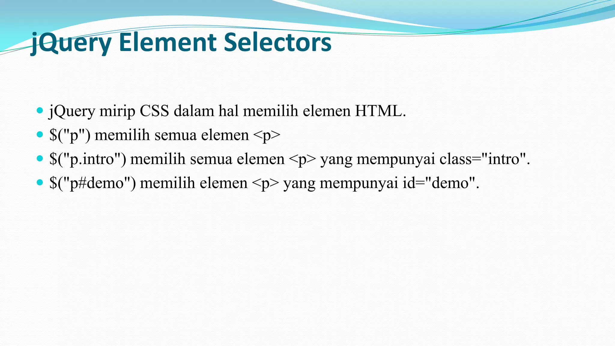 Ppt jquery | PPT