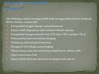 Ppt jquery | PPTX