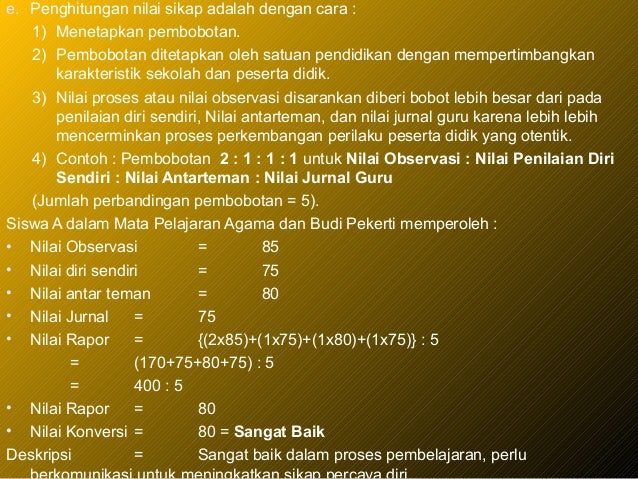 Juknis Penilaian Kurikulum 2013