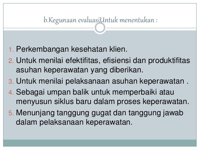 IMPLEMENTASI DAN EVALUASI DALAM KEPERAWATAN