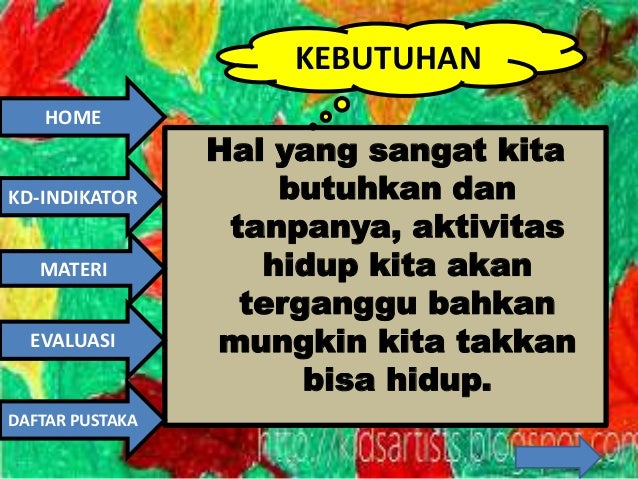 Ppt kebutuhan (hyperlink)