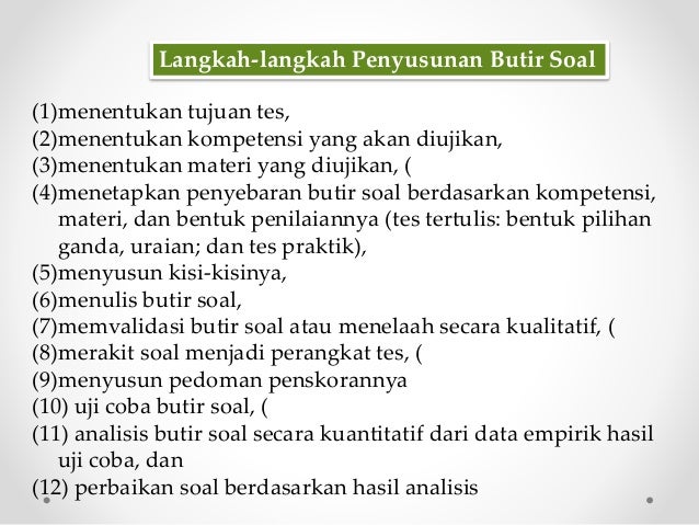 Kisi Kisi Instrumen Sumarti