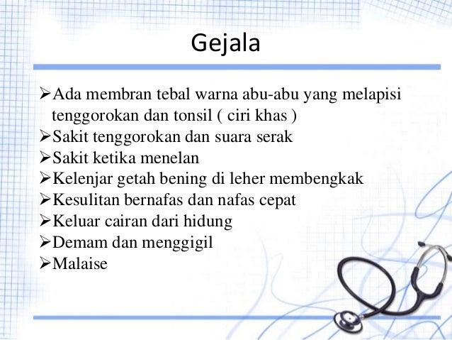 Image Result For Gejala Difteri Image Result For Gejala Difteri