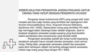 Continuum of Care dan Universal Precaution pada HIV/AIDS | PPT
