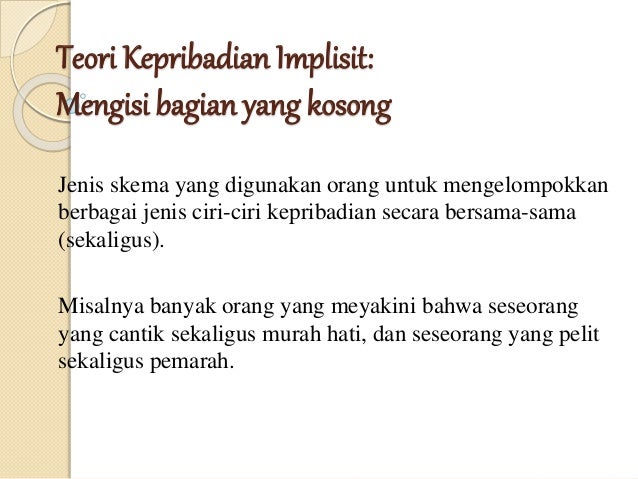 Persepsi Sosial