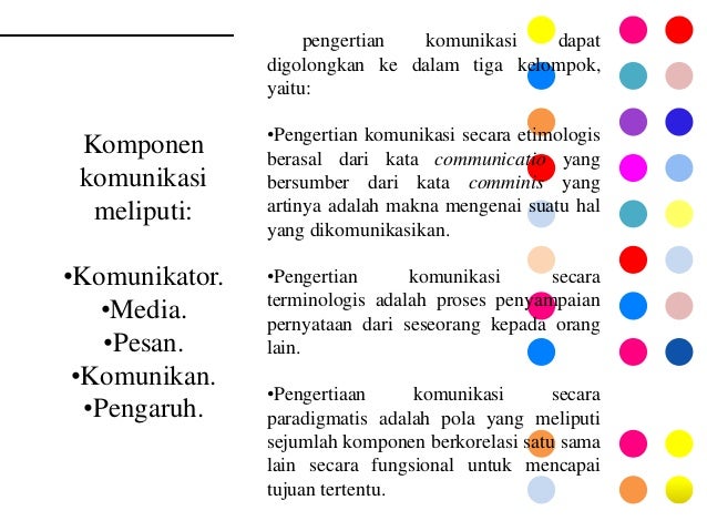Model Komunikasi (Pembelajaran) Linear