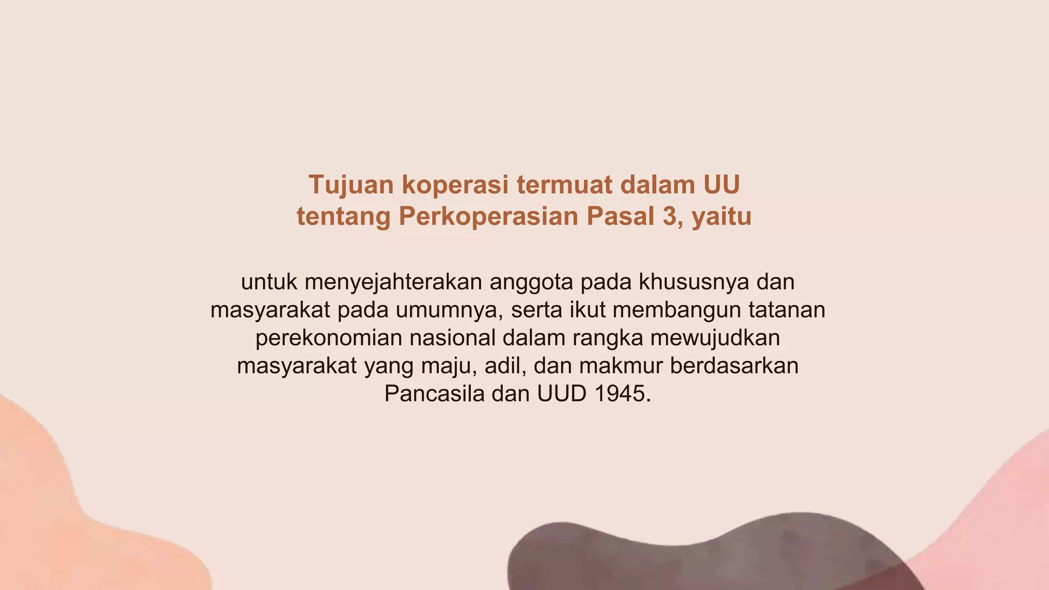 Ppt Kelompok 1 Pengertian Koperasi Dan Ekonomi Koperasi 2 Pptx