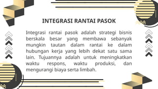 pIntegrasi Rantai Pasok, Sistem Dorong-Tarik .pptx