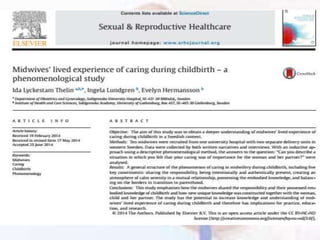 PSIKOSOSIAL PERSALINAN