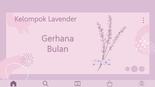 Gerhana
Bulan
Kelompok Lavender
 
