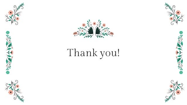 Thank you!
 