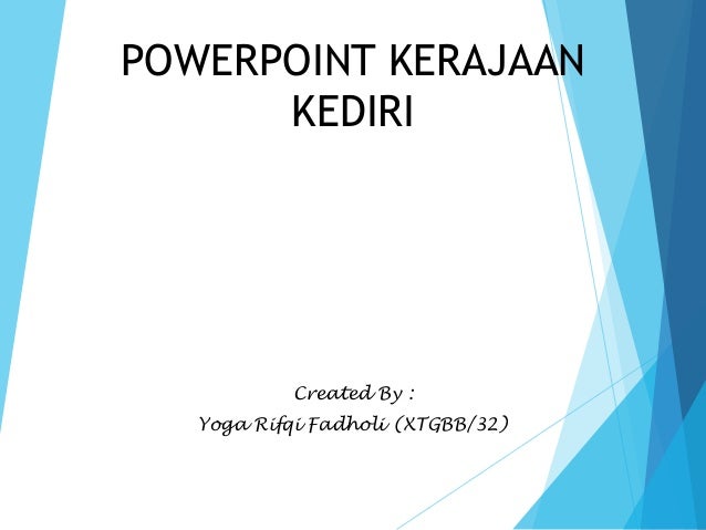 Ppt Kerajaan Kediri