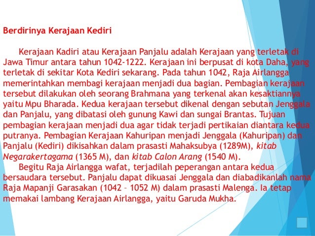 Ppt Kerajaan Kediri