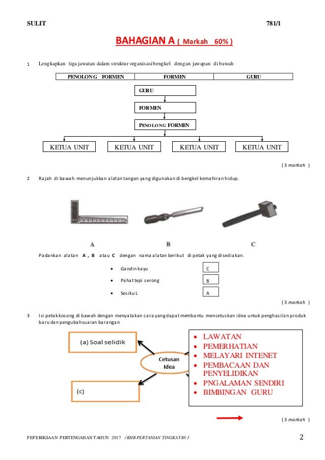 Ppt Khb Ting 3 2017 Pertanian Jawapan