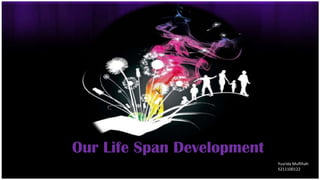 Our Life Span Development
                            Yusrida Muflihah
                            5211100122
 