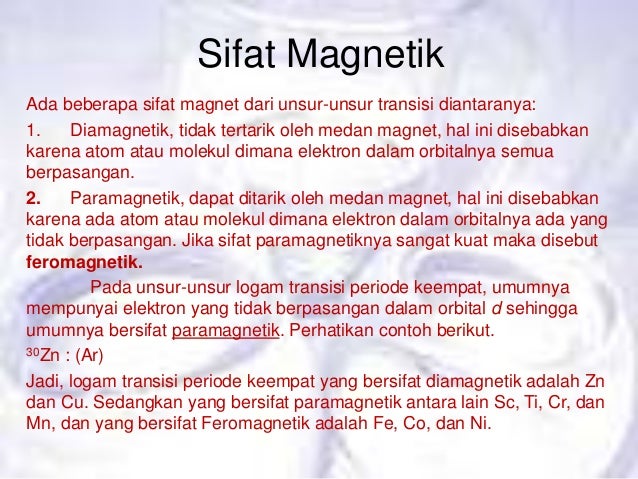 Ppt kimia ( unsur unsur transisi perioda 4 )