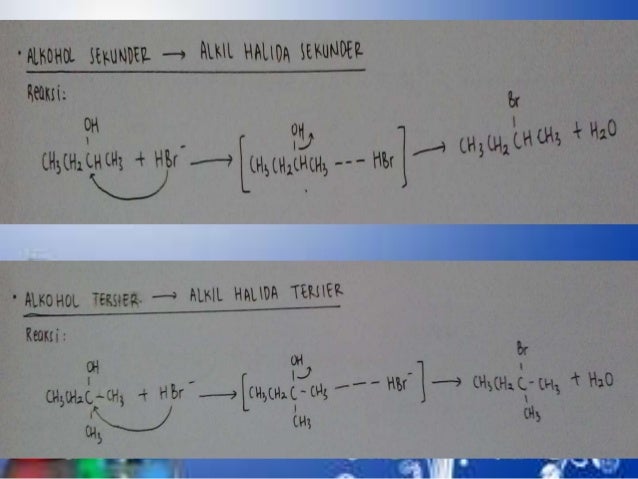 Macam-macam reaksi kimia organik