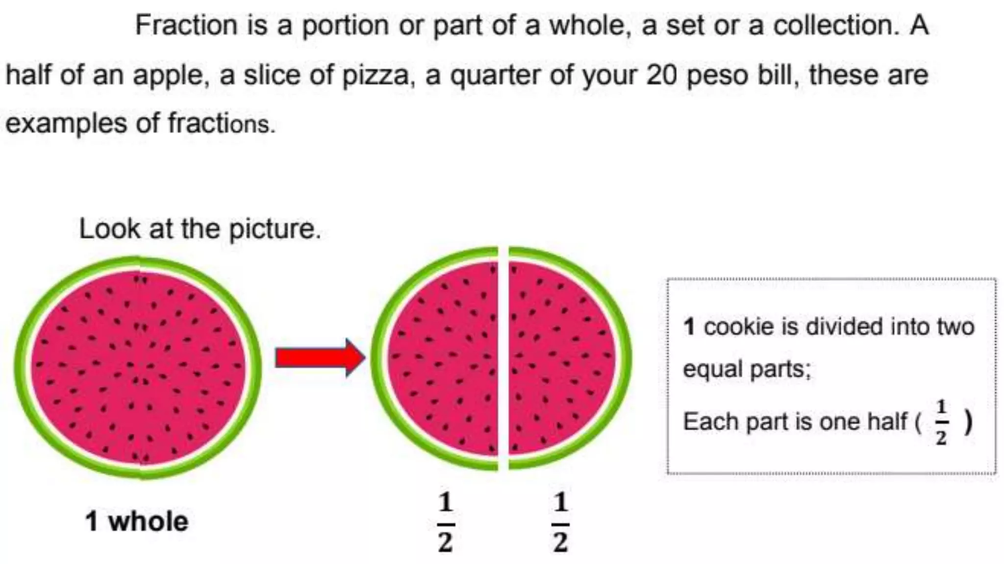 Ppt Kinds Of Fractions Pptx
