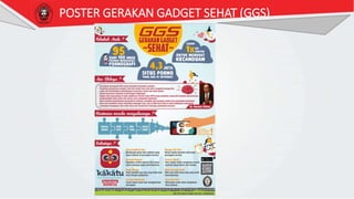 POSTER GERAKAN GADGET SEHAT (GGS)
 