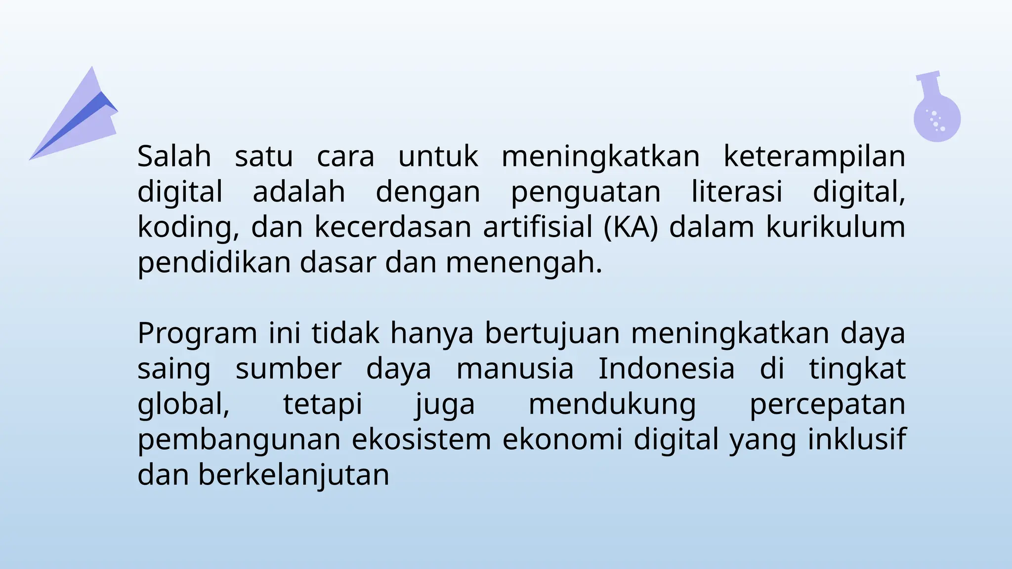 PPT MATERI KODING DAN KECERDASAN ARTIFISIAL UNTUK PEMBELAJARAN | PPTX