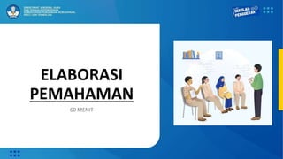 ELABORASI
PEMAHAMAN
60 MENIT
 