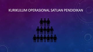 KURIKULUM OPERASIONAL SATUAN PENDIDIKAN
 