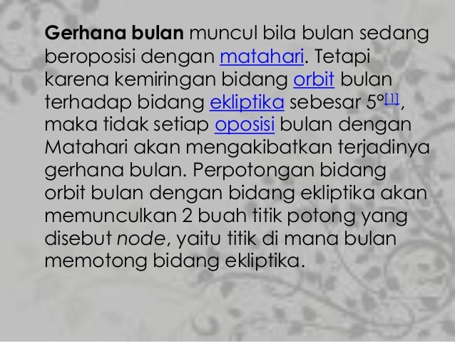 Pptku Gerhana Matahari Dan Gerhana Bulan