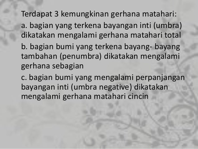 Pptku Gerhana Matahari Dan Gerhana Bulan