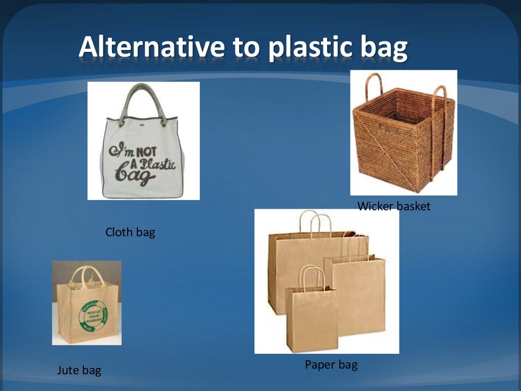 alternatives to plastic