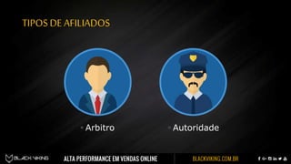 TIPOSDE AFILIADOS
 Arbitro  Autoridade
 