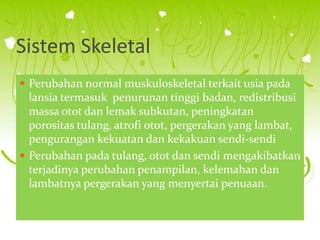 PPT Lansia | PPT