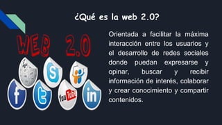 Ppt la web 2 y la educacion | PPTX