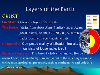 LAYERS OF THE EARTH DATING METHODS- earth science.pptx
